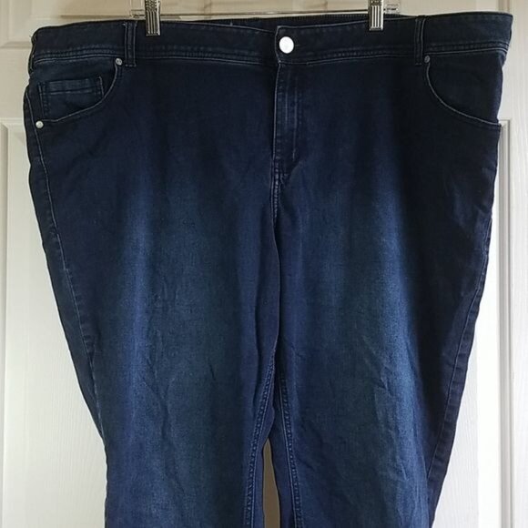 Lane Bryant Jeans Denim Skinny Genius Fit Pants Women's WOMAN'S Plus Size 28 - Picture 4 of 12